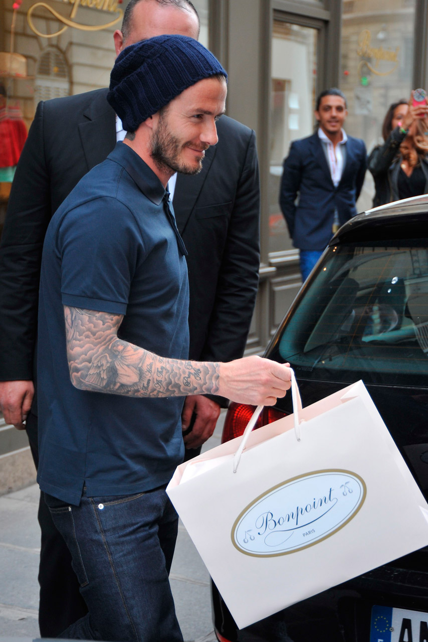 David And Victoria Beckham Go On A Shopping Spree In Paris David And Victoria Beckham Go On A Shopping Spree In Paris