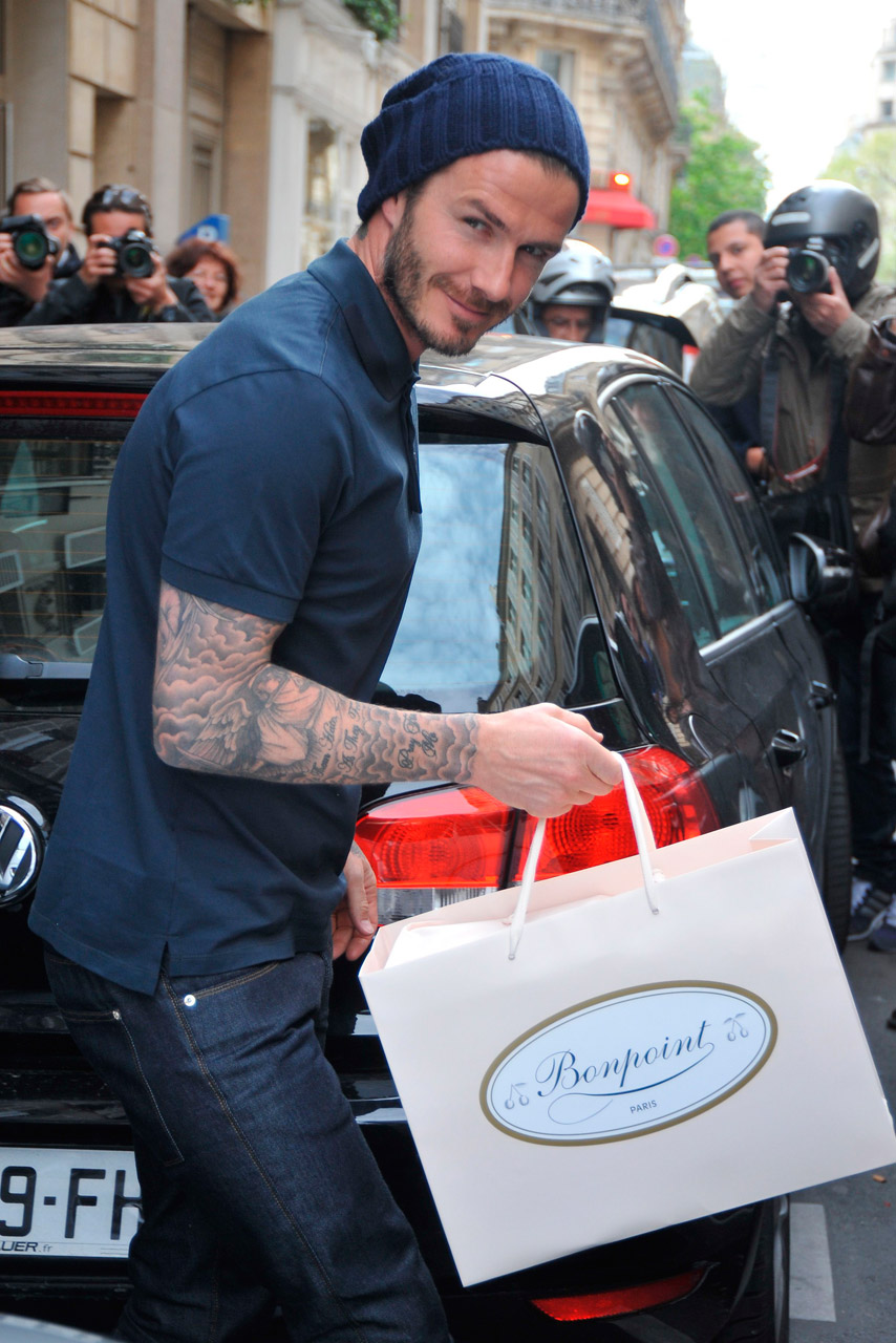 David And Victoria Beckham Go On A Shopping Spree In Paris David And Victoria Beckham Go On A Shopping Spree In Paris