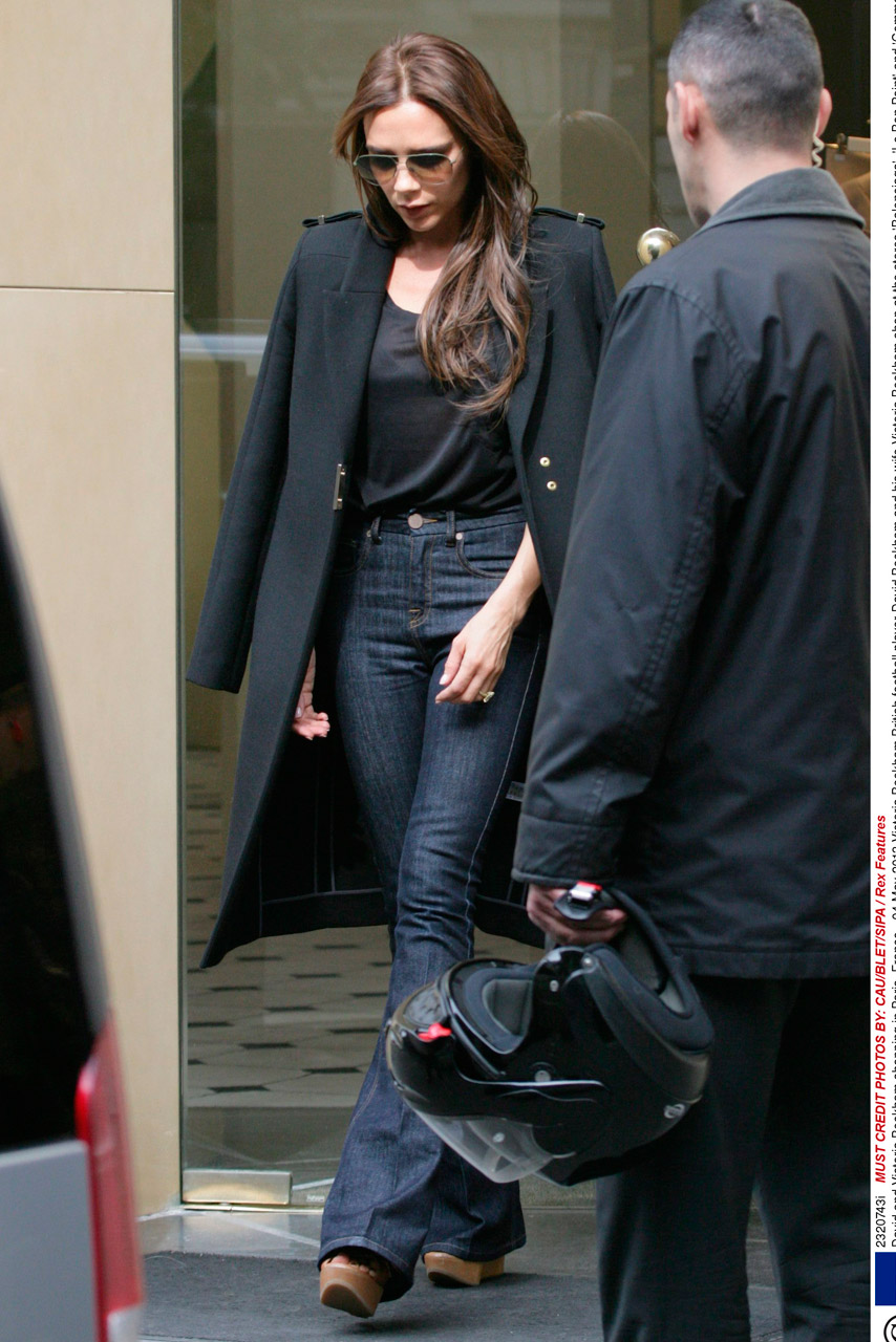 David And Victoria Beckham Go On A Shopping Spree In Paris David And Victoria Beckham Go On A Shopping Spree In Paris