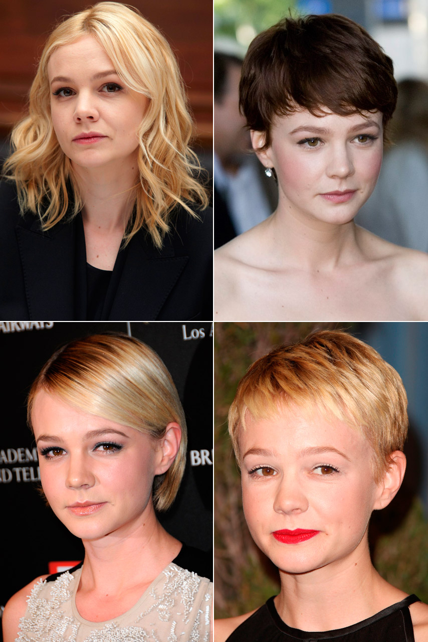 Carey Mulligan's hair history