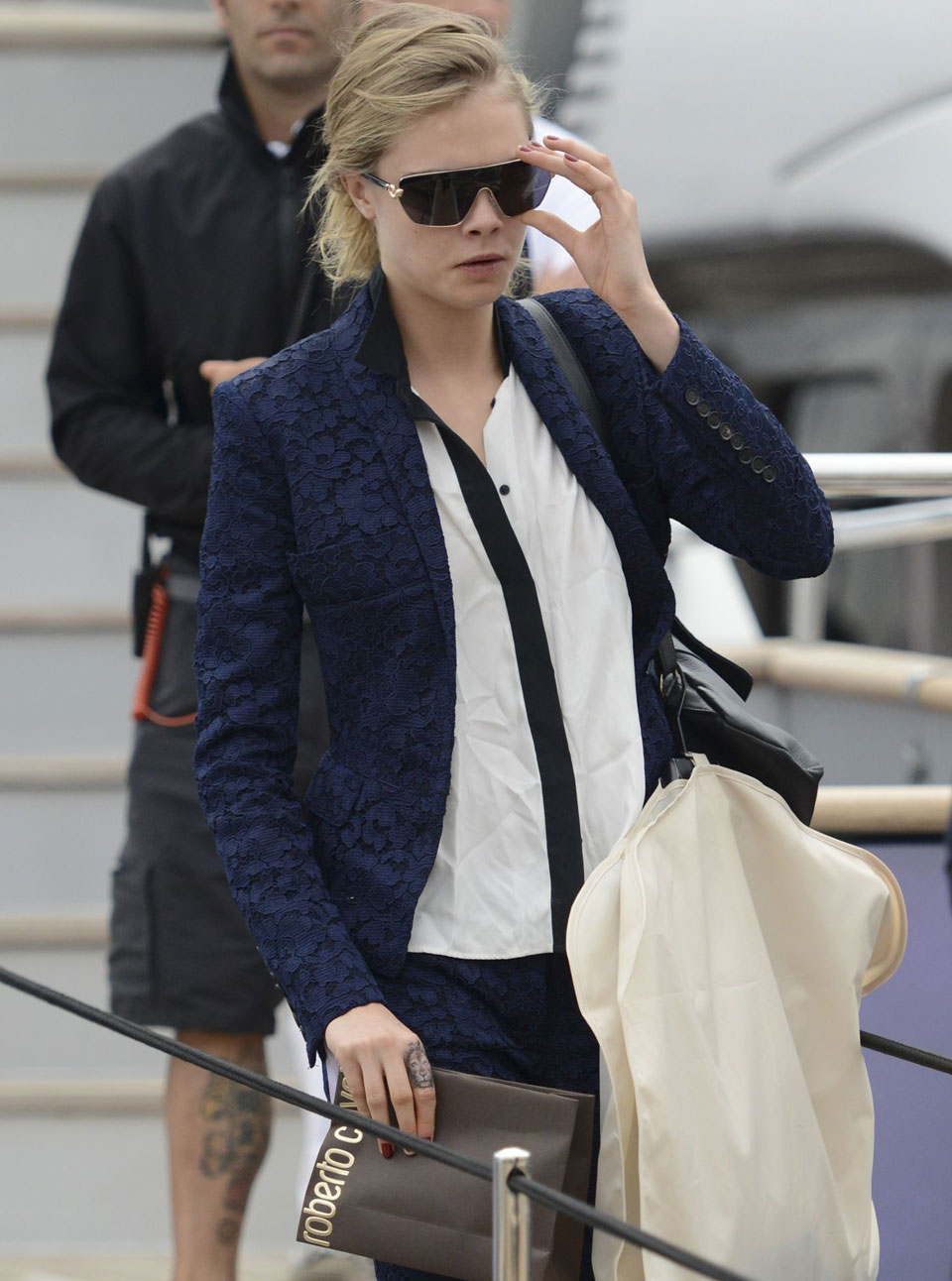 Cara Delevinge in Cannes