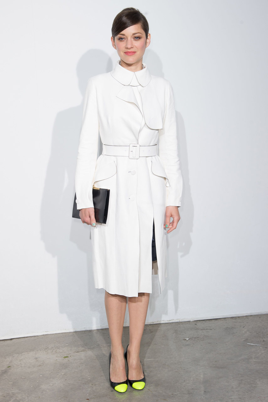 Marion Cotillard at the Dior Cruise 2014 show in Monaco Marion Cotillard at the Dior Cruise 2014 show in Monaco