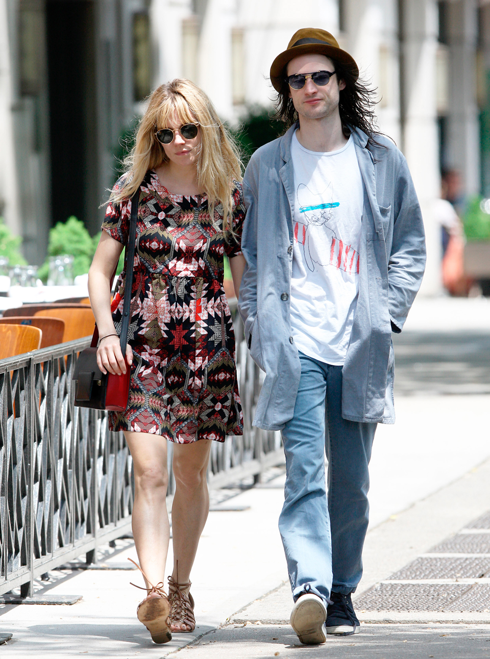 Sienna Miller and Tom Sturridge