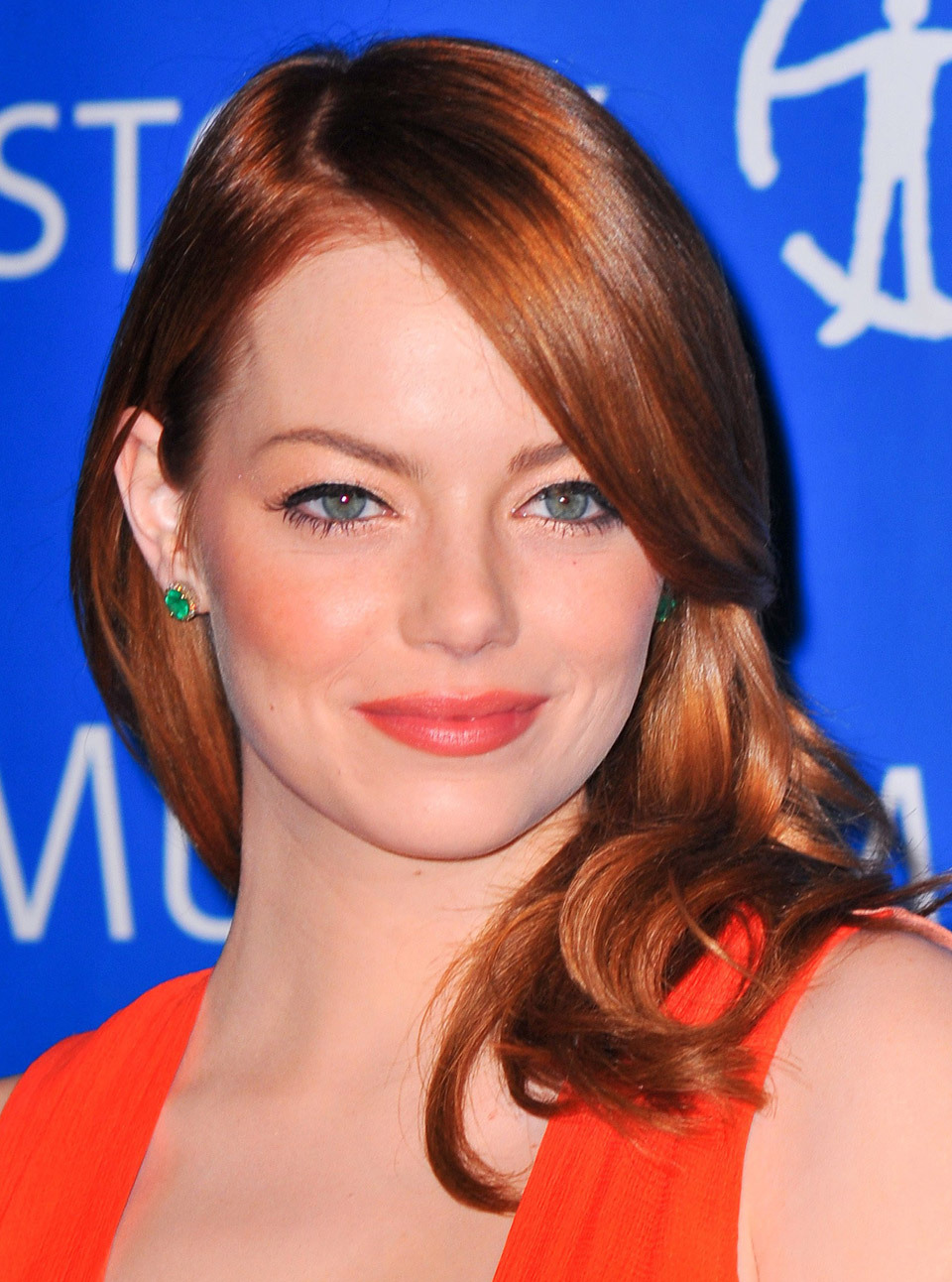 Emma Stone with red hair