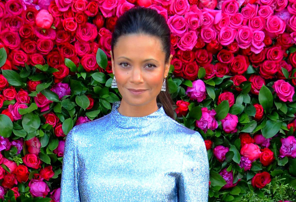 Thandie Newton at the Jimmy Choo pre-fall collection dinner in London