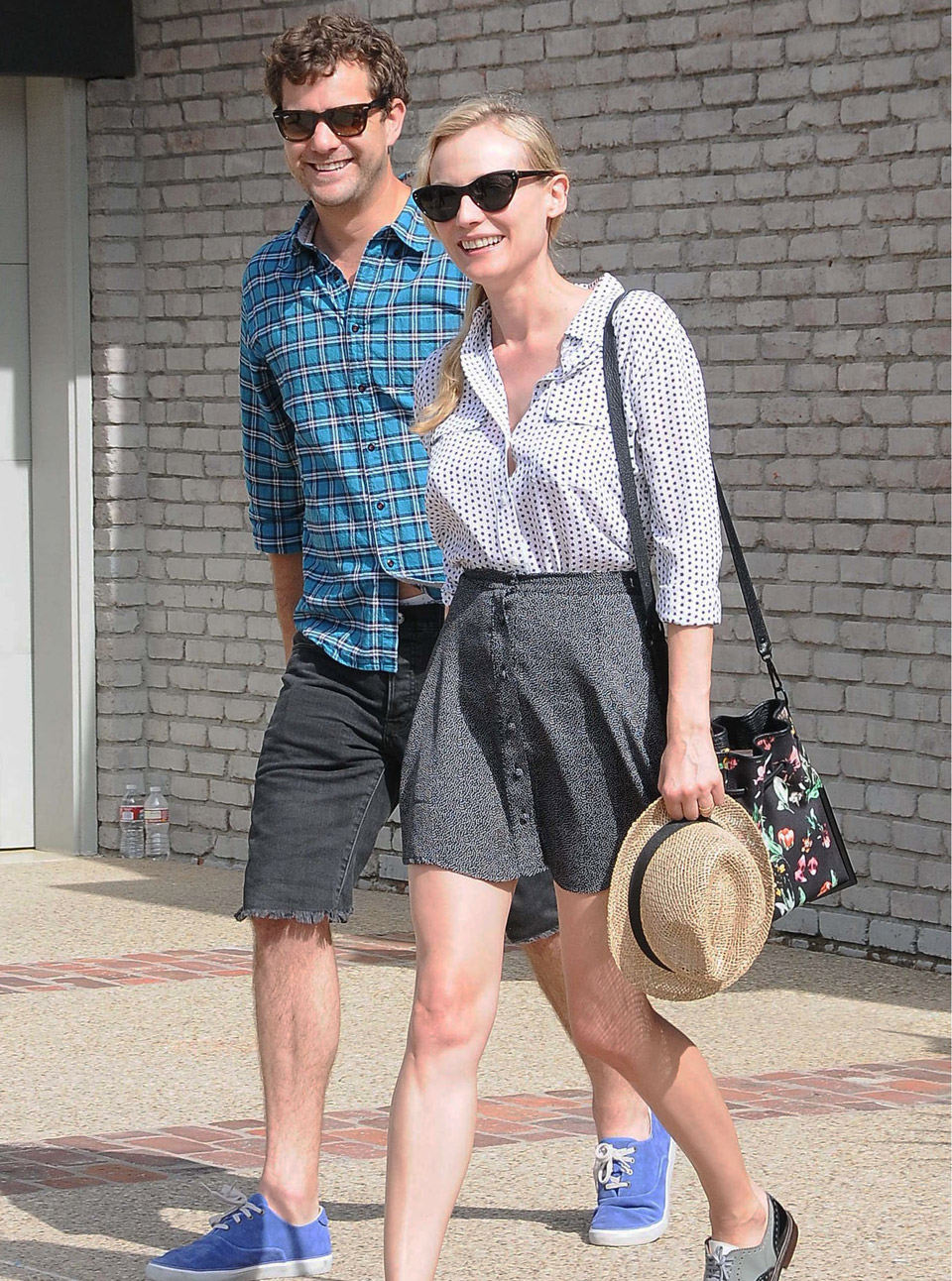 Diane Kruger at Joel Silver's Malibu Memorial Day Party
