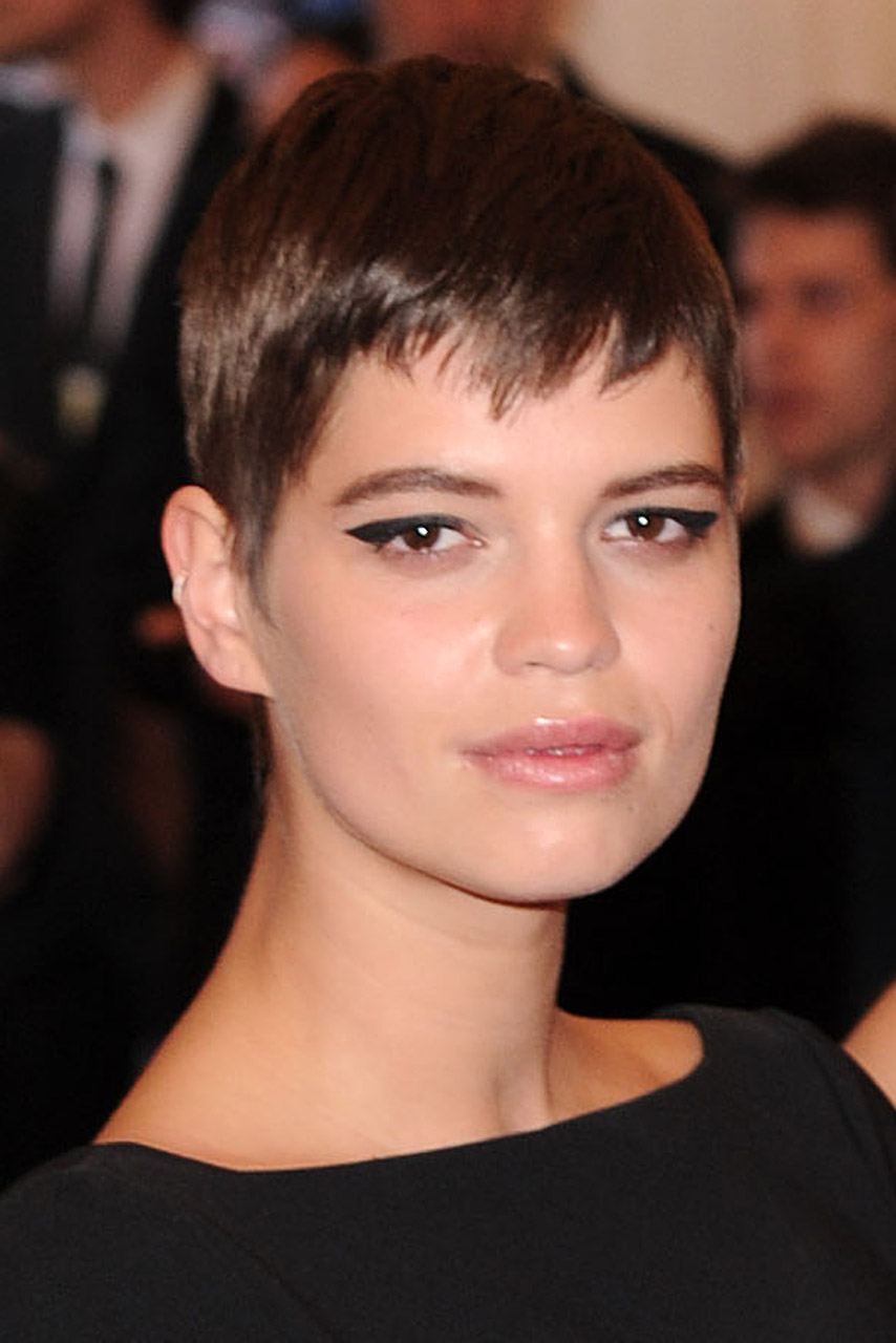 Pixie Geldof with short hair Pixie Geldof with short hair