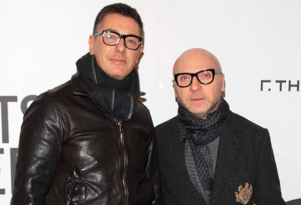 Domenico Dolce and Stefano Gabbana