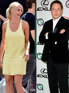 Cameron Diaz and Elon Musk - Cameron Diaz dating Elon Musk?