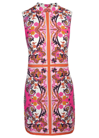 ASOS scarf print shift dress, £45