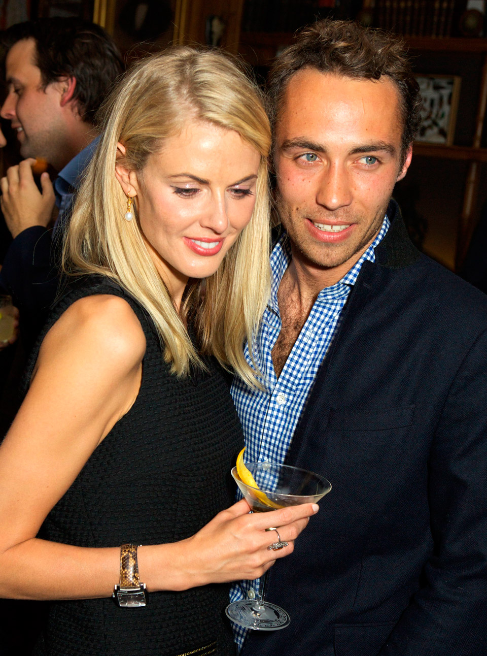 James Middleton and Donna Air