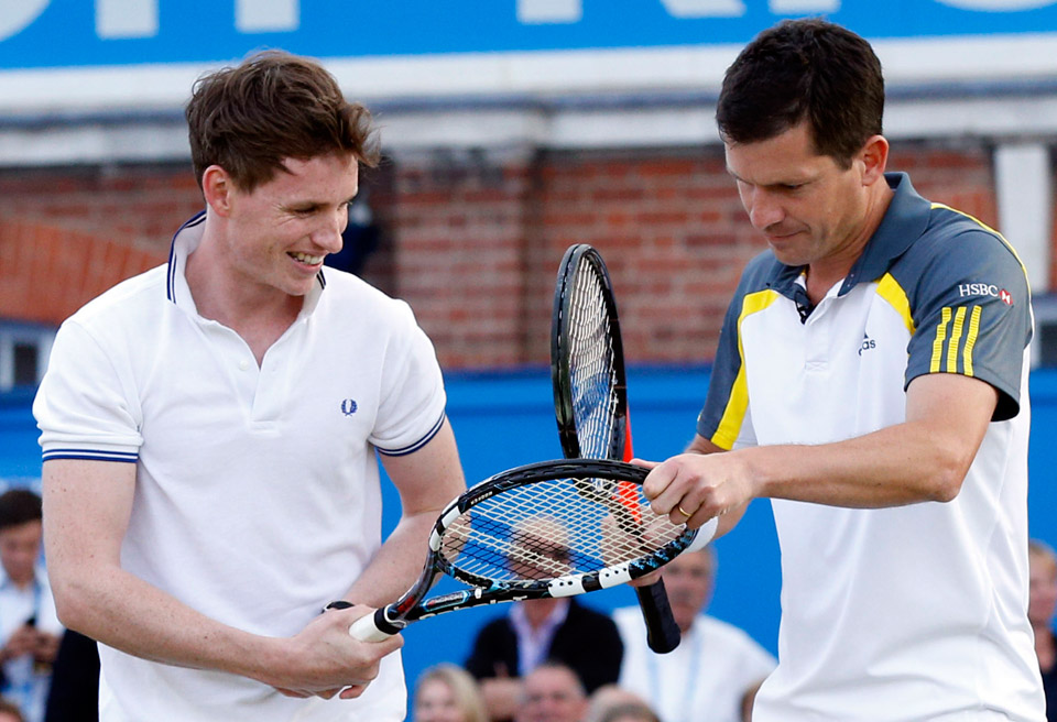 Eddie Redmayne at Queens
