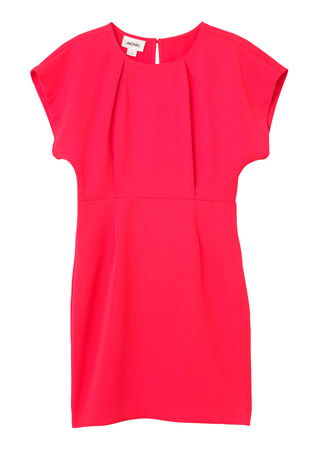 Monki kickpleat dress, £35