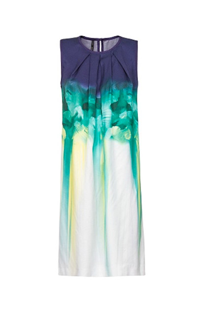 Mango Watercolour Floral Print Dress