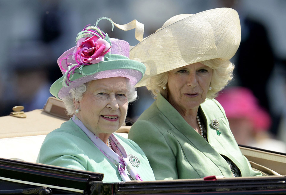 The Queen at Royal Ascot 2013