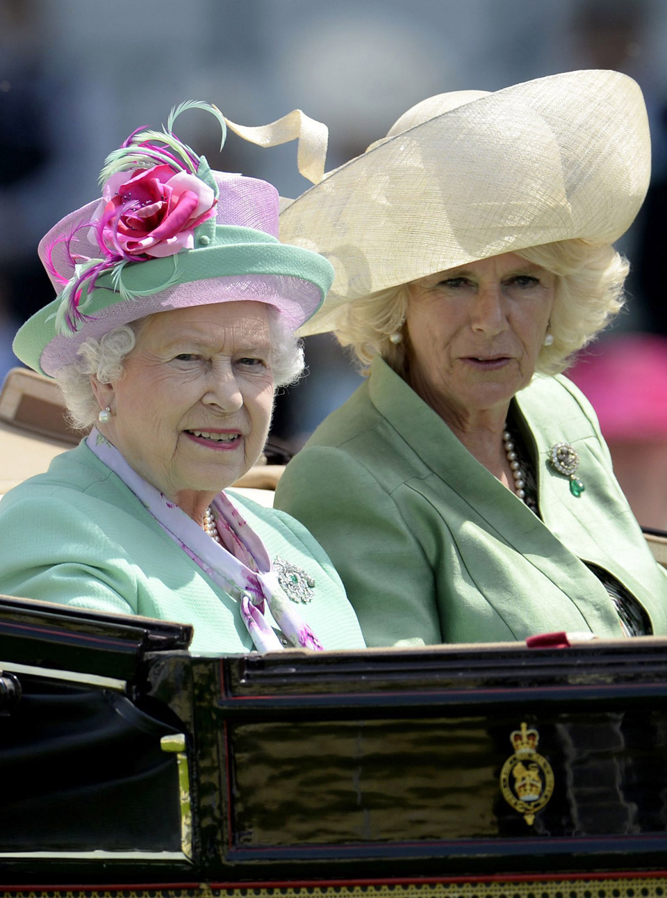 The Queen at Royal Ascot 2013