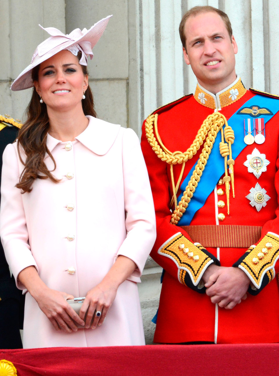 Kate Middleton and Prince William at Trooping the Colour