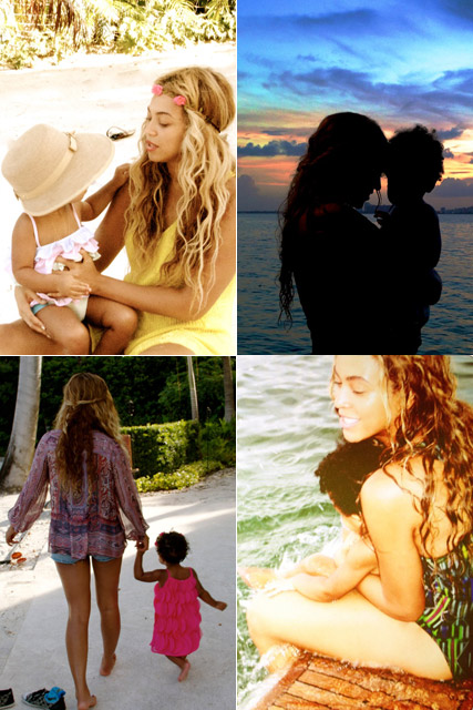 Beyonce and Blue   Ivy's Holiday Album