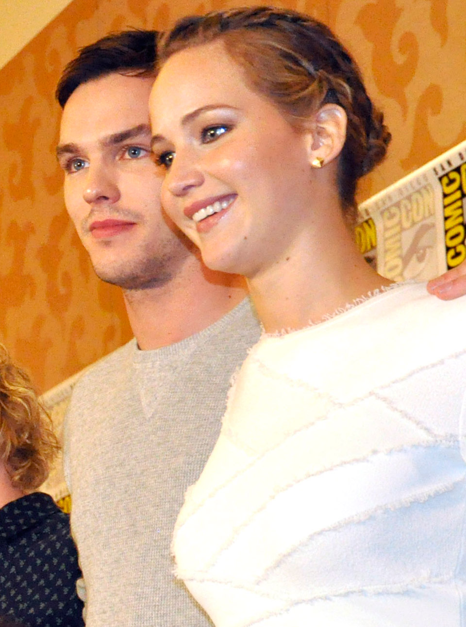 Jennifer Lawrence and Nicholas Hoult