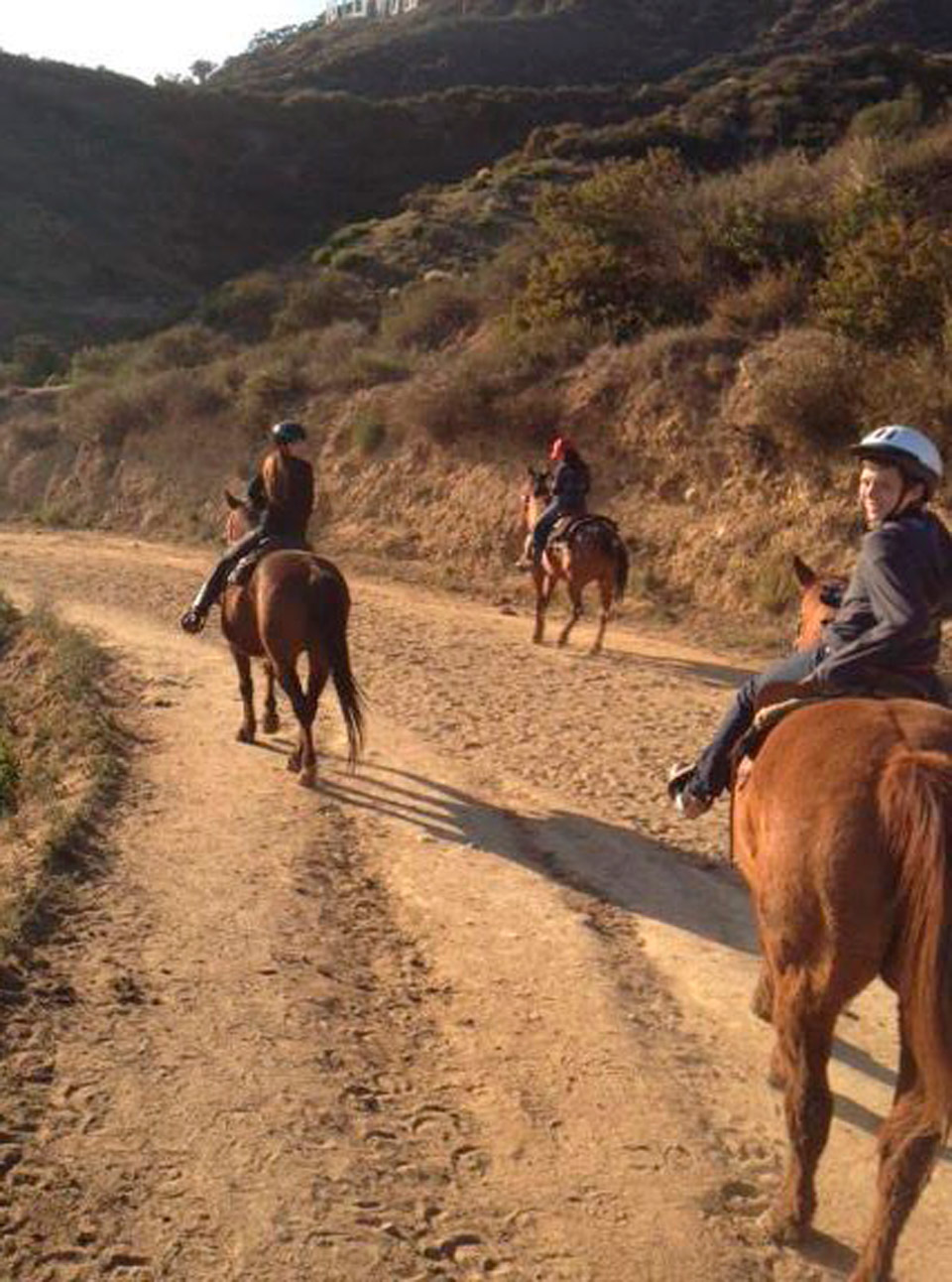Victoria Beckham and Brooklyn Beckham - Horse   Riding - Horseriding 