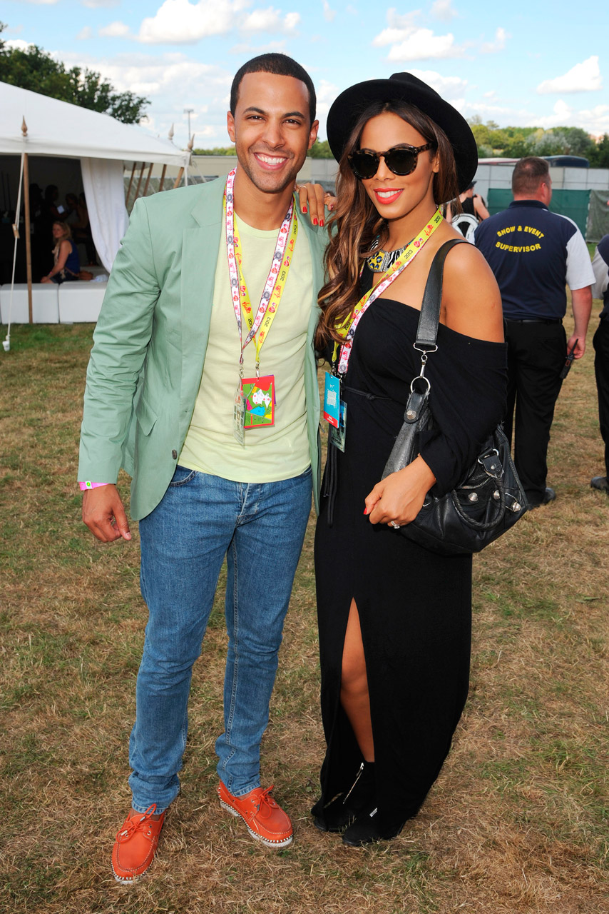 Marvin and Rochelle Humes - V Festival 2013