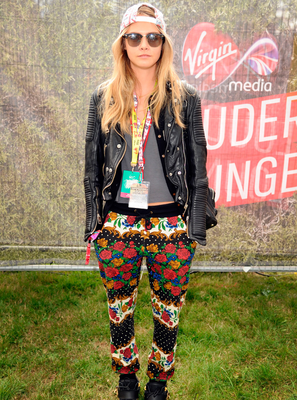 Cara Delevingne at V Festival