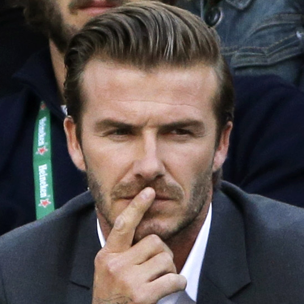David Beckham at the US Open