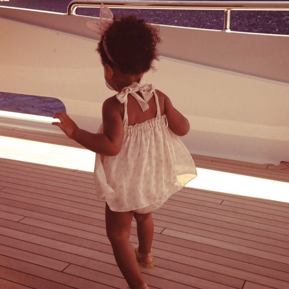 Blue Ivy on holiay with Beyonce and Jay-Z -   Beyonce's Personal Photo Album