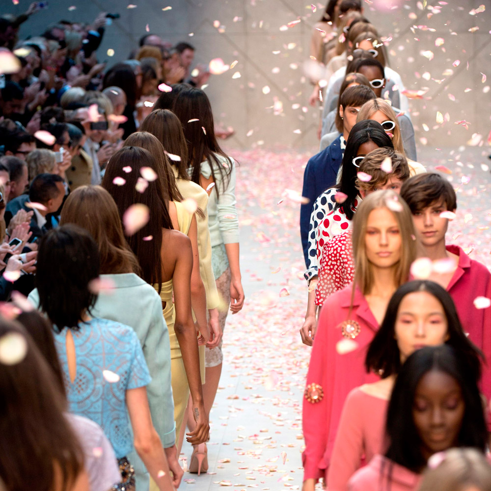 Burberry SS14 at London Fashion Week 