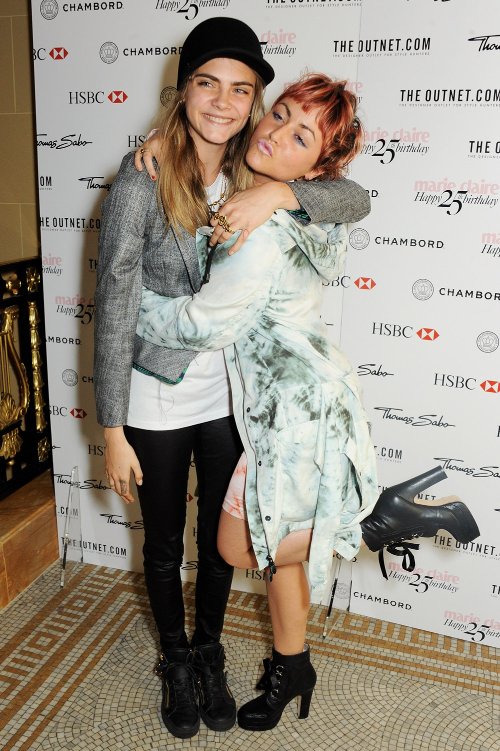 Cara Delevingne and Jaime Winstone