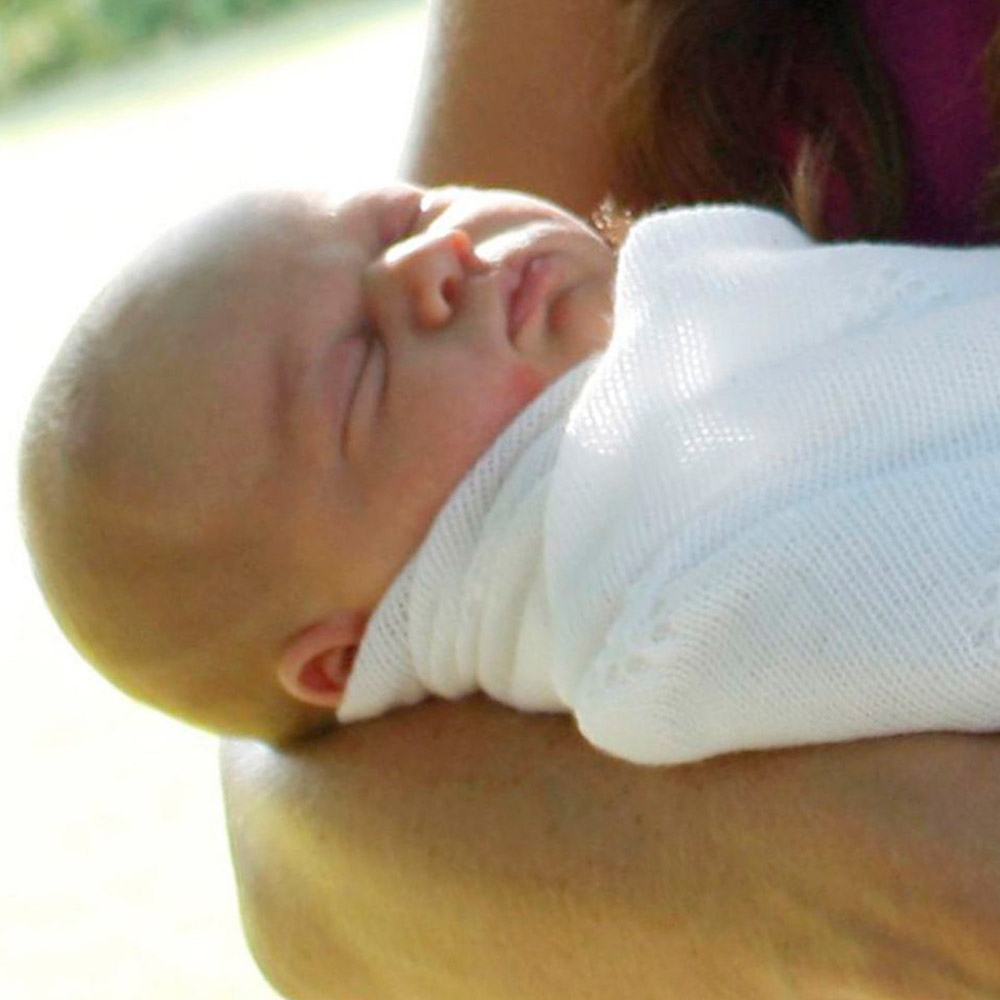 Prince George in his first official portrait
