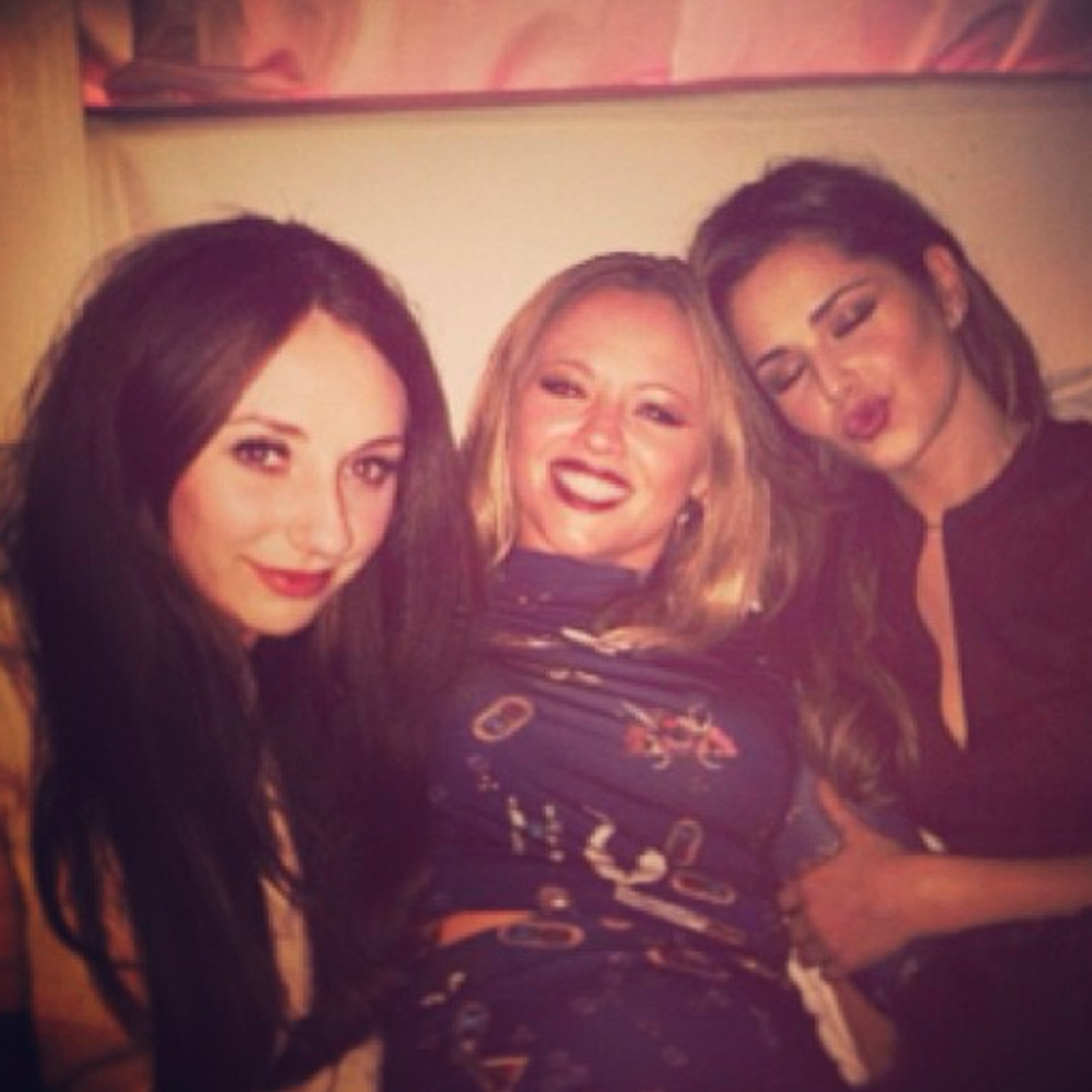 Cheryl Cole at Nicola Roberts' party in Amsterdam