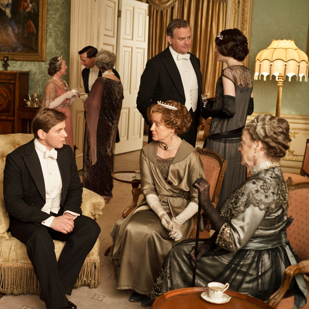 The Downton Abbey cast of series 4