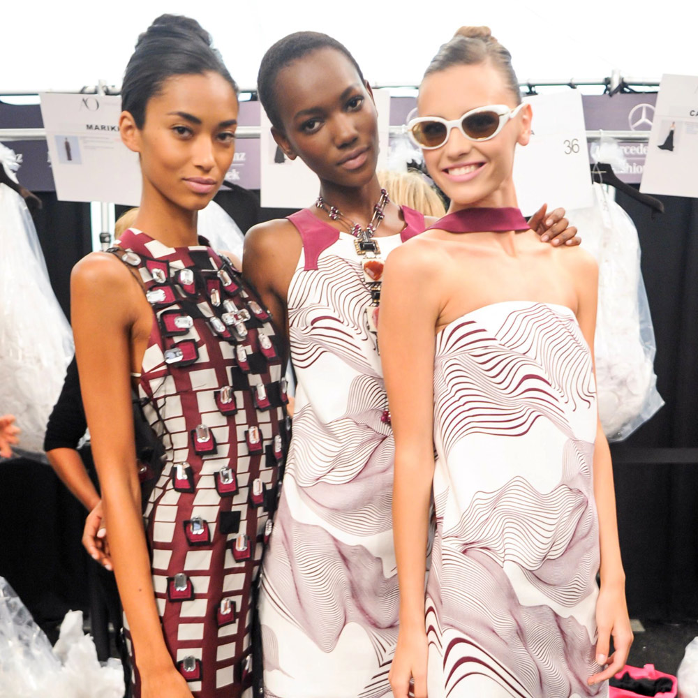 Models with updos