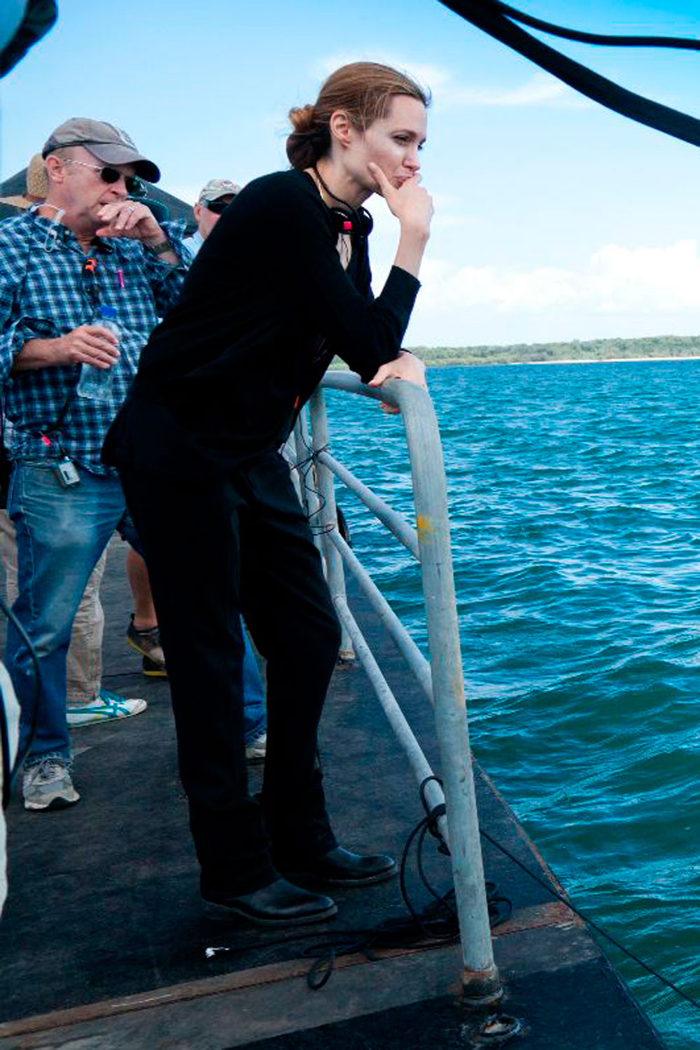 Angelina Jolie takes to the sea to direct her new film in Australia Angelina Jolie takes to the sea to direct her new film in Australia