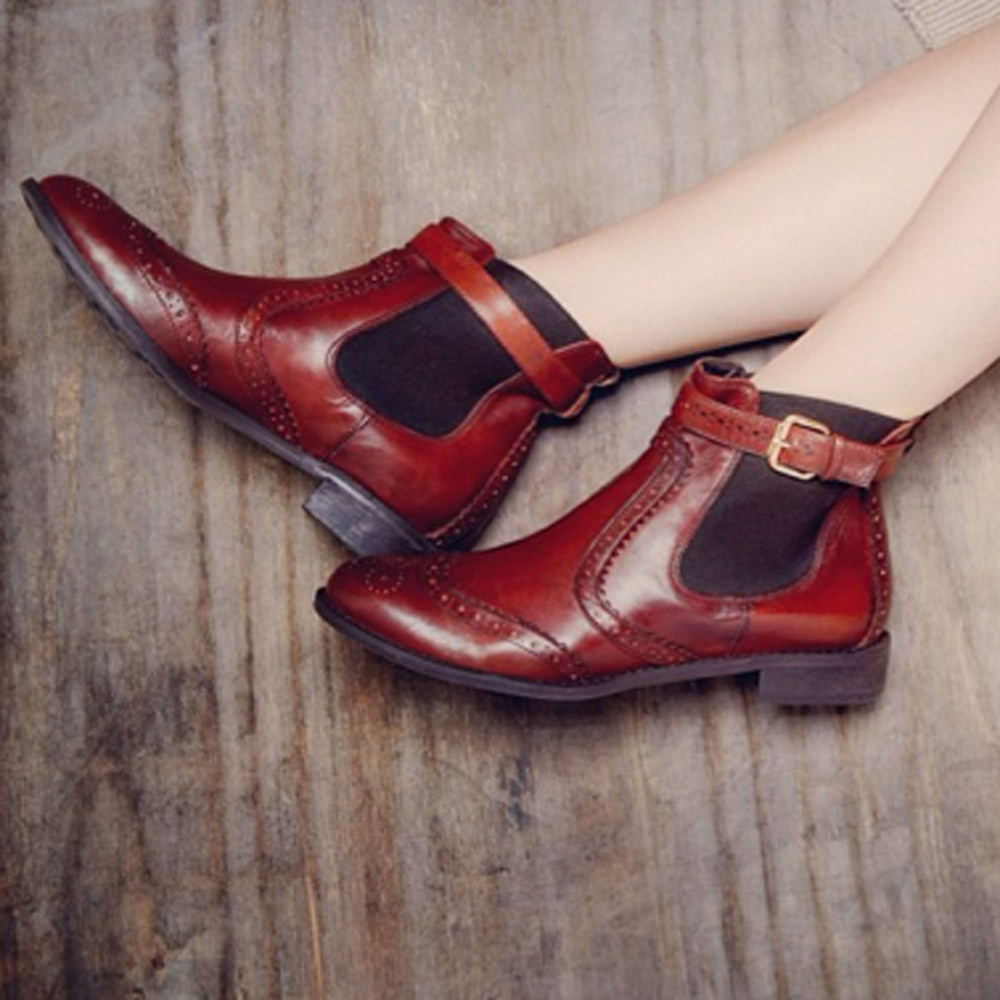 Brown ankle boots from Kurt Geiger AW13