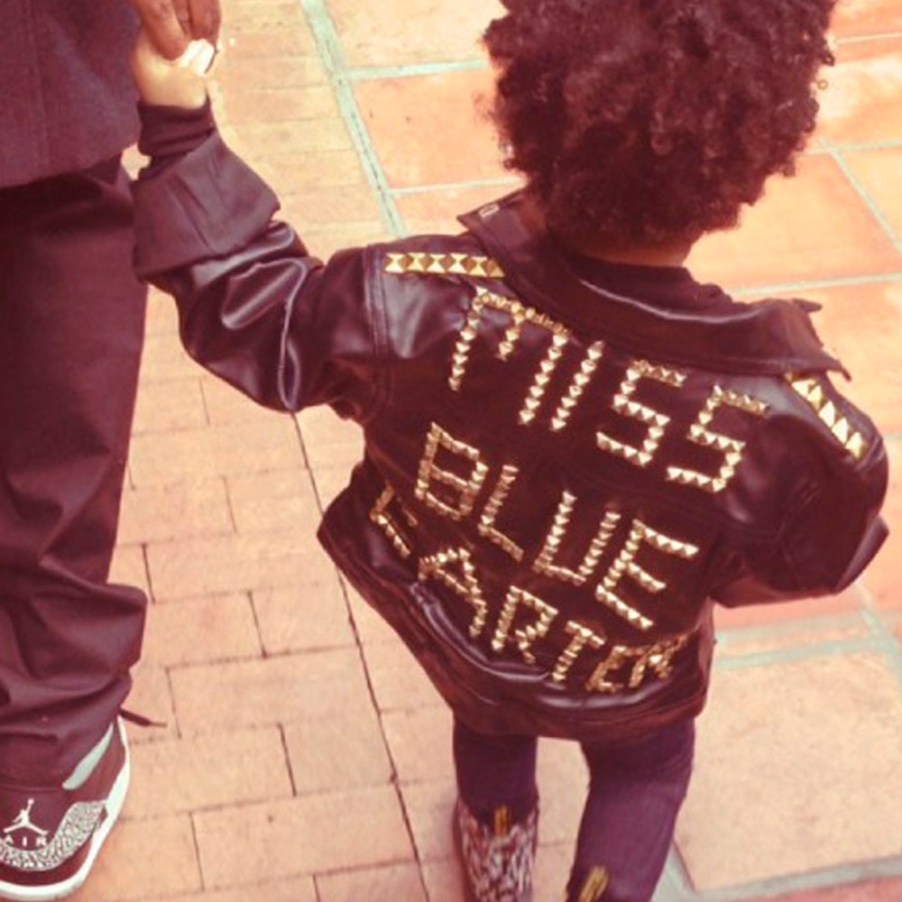 Blue Ivy and Beyonce 