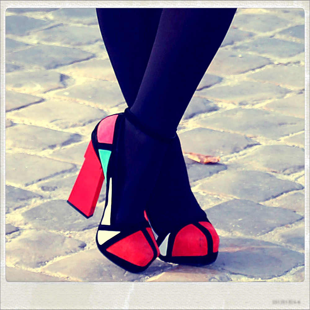 Chunky heels