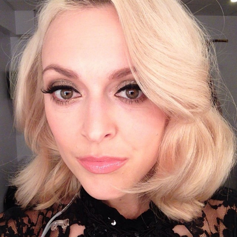 Fearne Cotton shows off her party season make-up