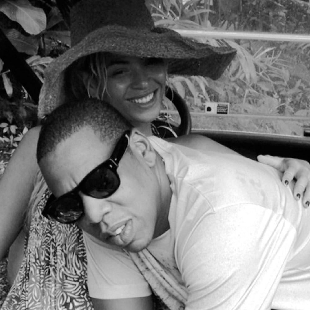 Beyonce and Jay Z on holiday in pictures posted to her Tumblr account