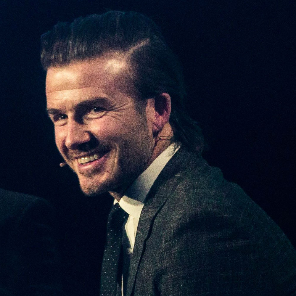 David Beckham shares his wise words on being an celebrity