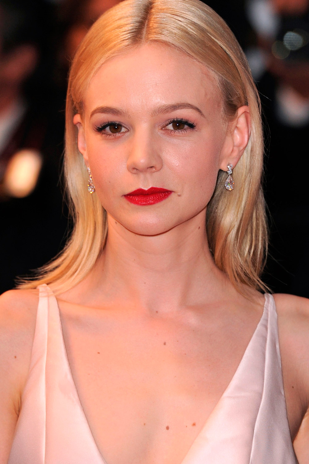 Carey Mulligan in a Dior dress at the Cannes film festival in 2013