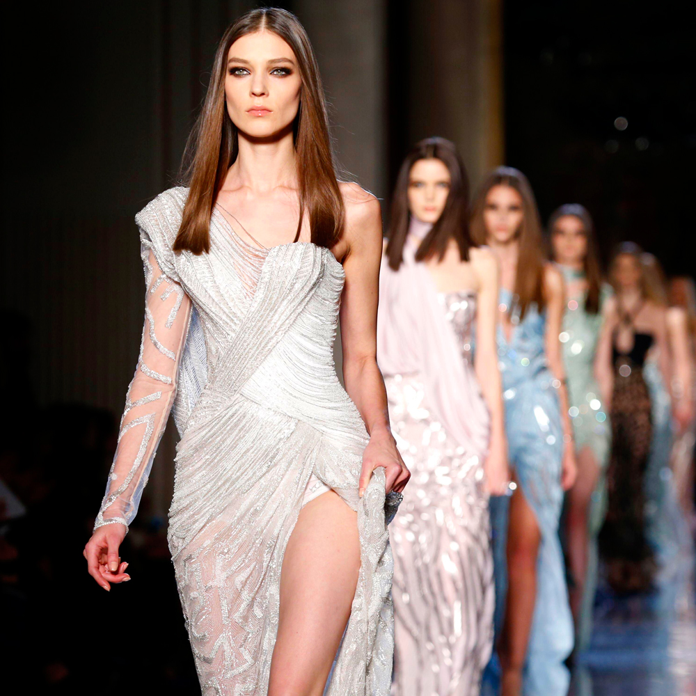 Atilier Versace at Paris Haute Couture Fashion Week 