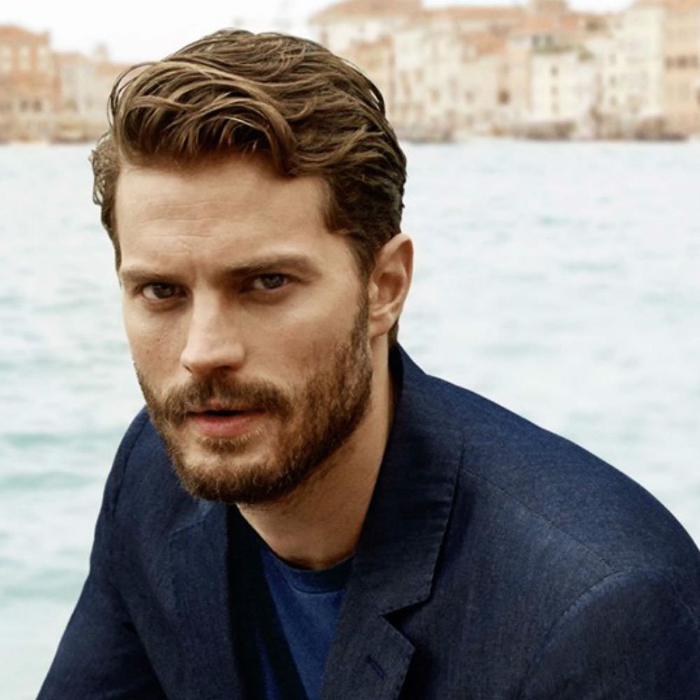 Fifty Shades of Grey's Jamie Dornan suits up for Hogan SS14