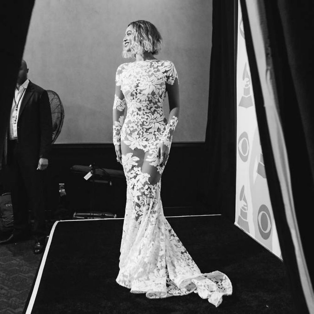 All the details on Beyoncé's GRAMMYs 2014 gown