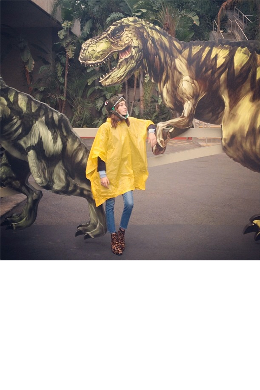 Alexa Chung at Universal Studios in Hollywood Alexa Chung at Universal Studios in Hollywood