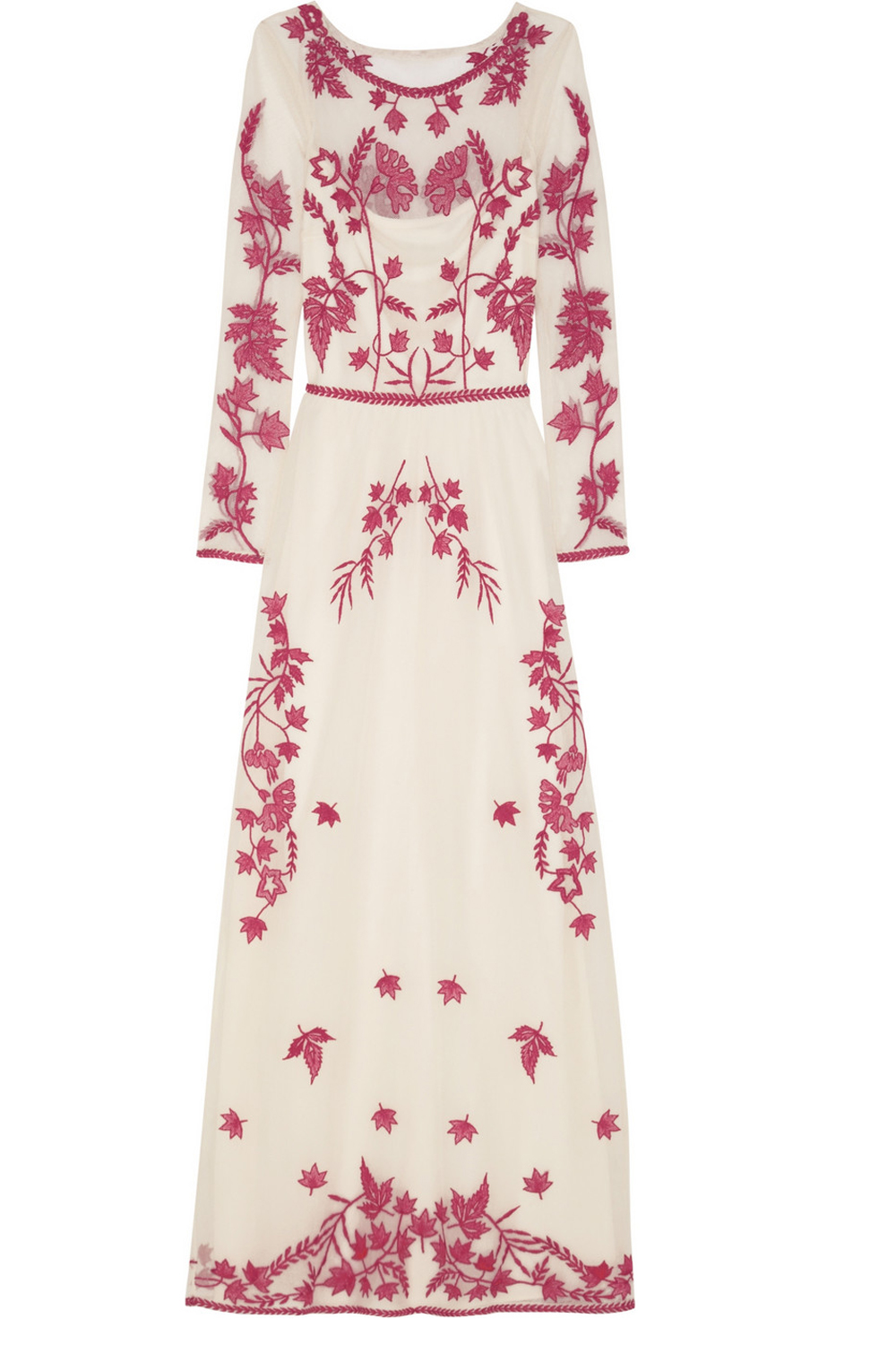 Alice By Temperley Clover Embroidered Maxi Dress Alice By Temperley Clover Embroidered Maxi Dress