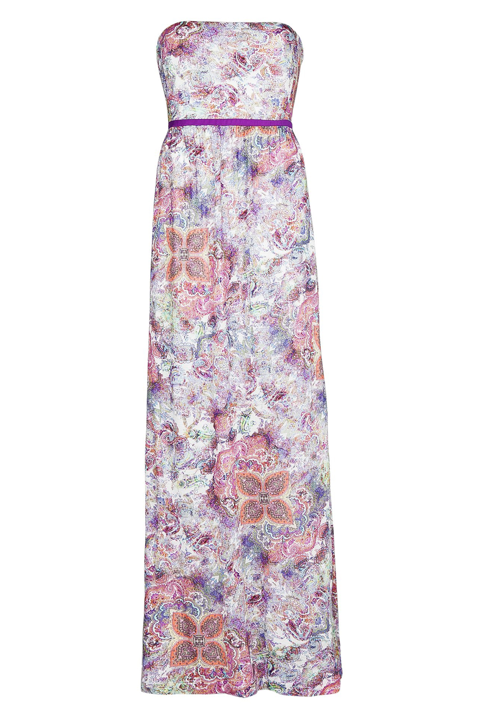 Mango Zip Strapless Long Dress Mango Zip Strapless Long Dress