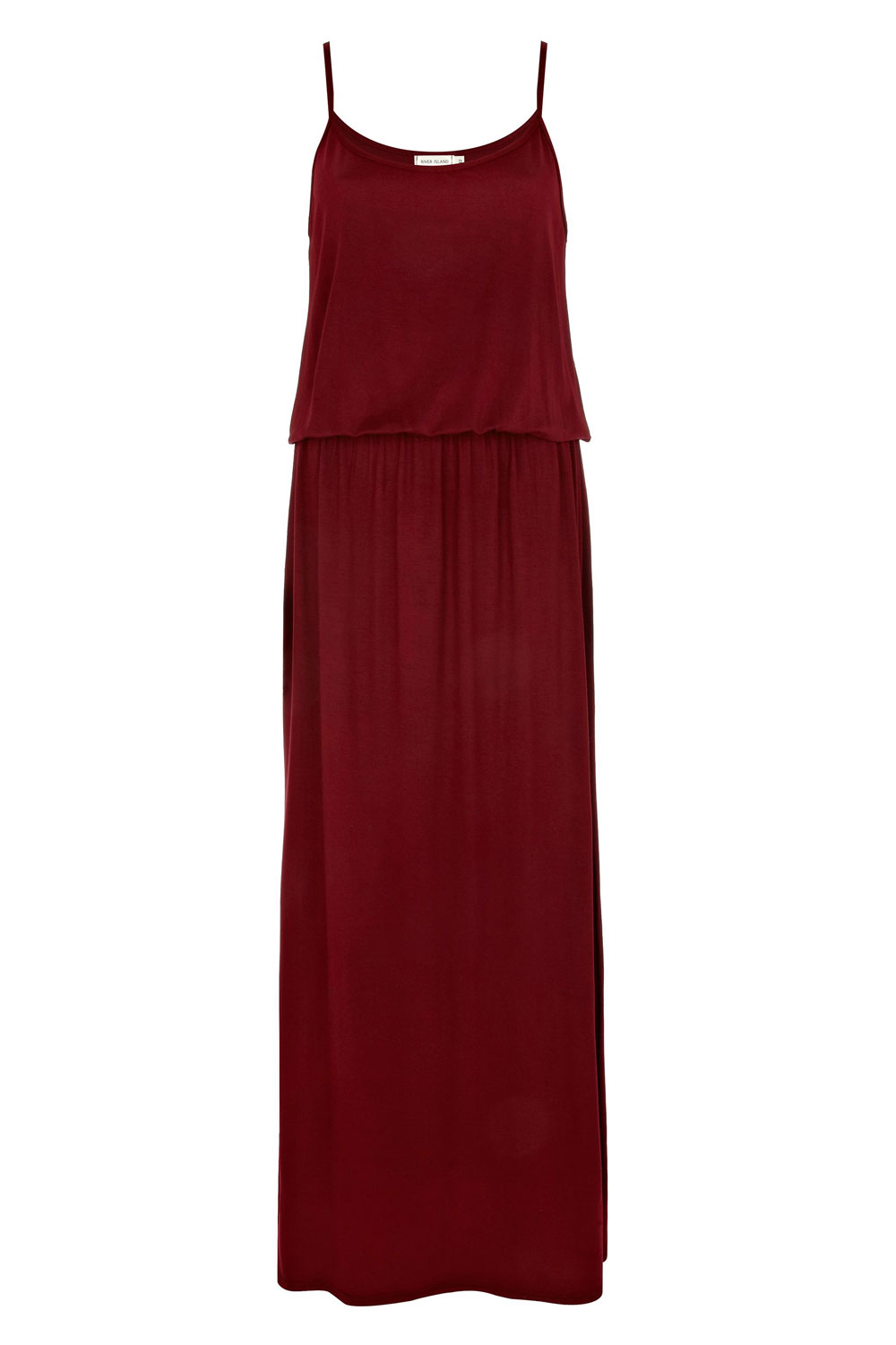 River Island Red Waisted Cami Maxi Dress River Island Red Waisted Cami Maxi Dress
