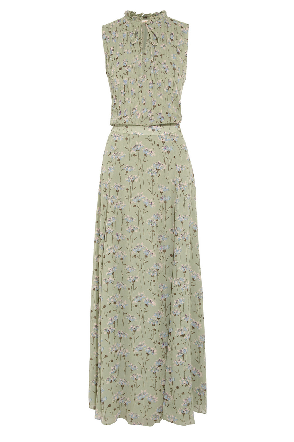 Tory Burch Fern Floral-Print Maxi Dress Tory Burch Fern Floral-Print Maxi Dress